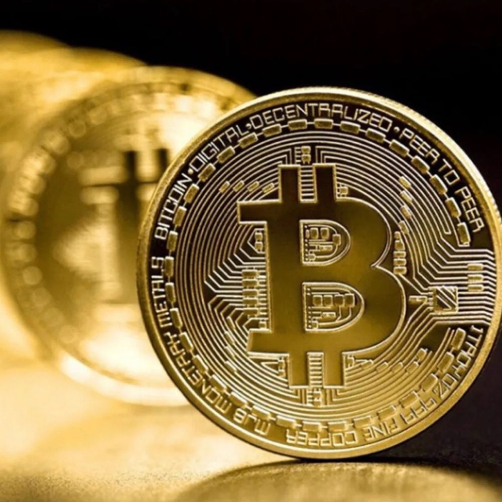 Physical Bitcoin Gold Metal (Not plastic)
